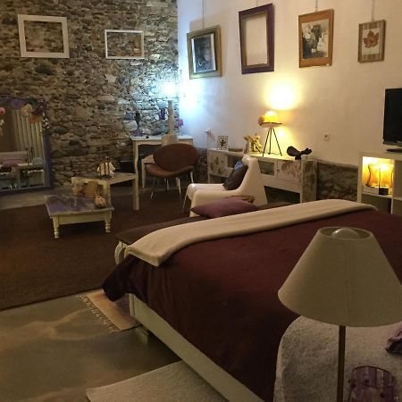 Bed and Breakfast Loft Atypique Villeneuve-de-Rivière Exterior foto