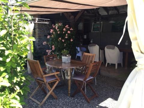 Bed and Breakfast Loft Atypique Villeneuve-de-Rivière Exterior foto